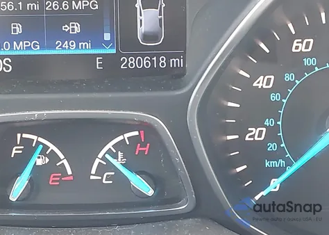 2016 Ford Escape Titanium из США, поврежденный, VIN 1FMCU0J93GUB03300